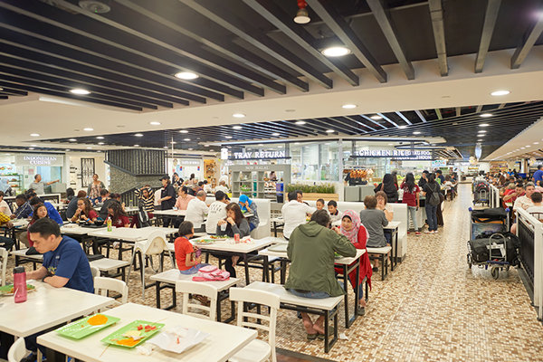 food court